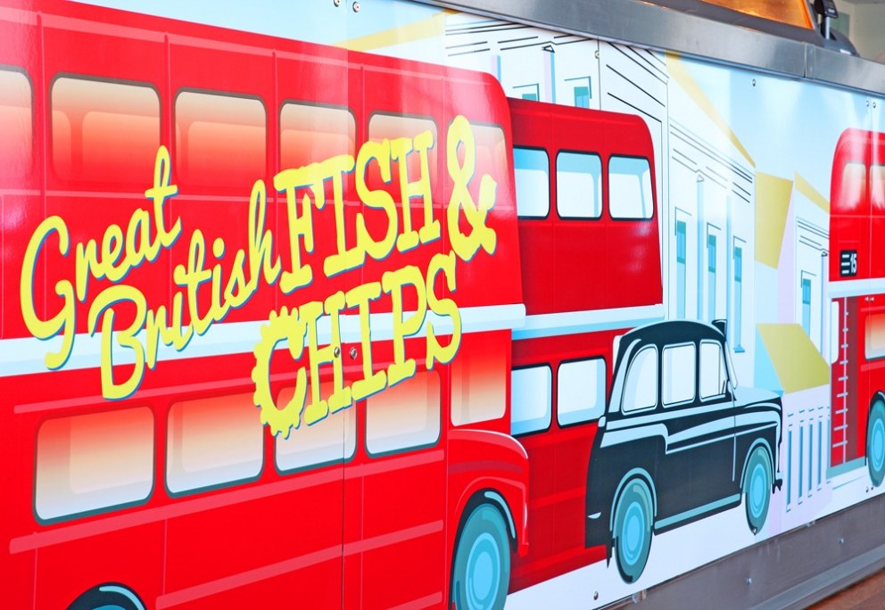 Great British Fish and Chips | Great British Fish and Chips: Graphics | Interior Designers